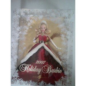 New Holiday Barbie Doll 2007 Mattel Collector Doll